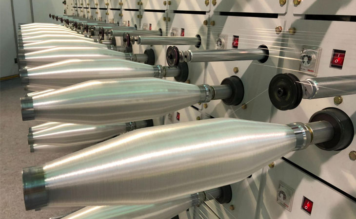 Monofilament Extrusion Process : Winding