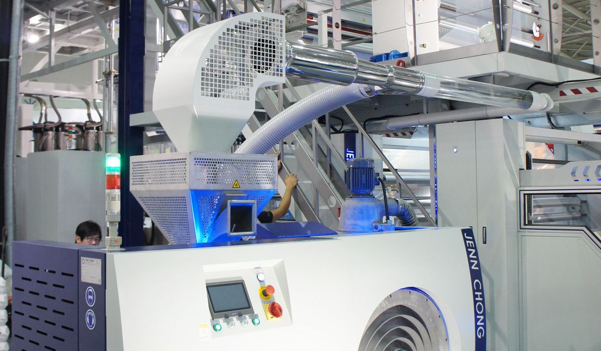 Edge Trim Recycling Machine for ldpe/lldpe/hdpe Edge Trim Recycling Machine for ldpe/lldpe/hdpe