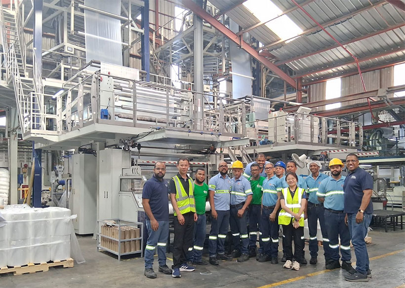 Sustainable Extrusion Partnership: Optimizing Flexible Packaging Lines in the Dominican Republic